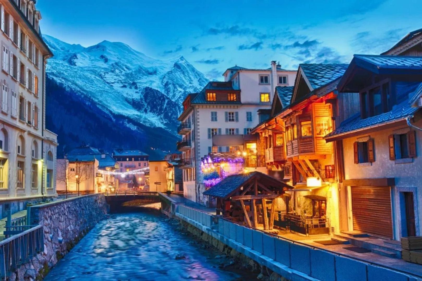 Top Floor Apartment Mansard - Central Chamonix Mont Blanc Haven Dış mekan fotoğraf